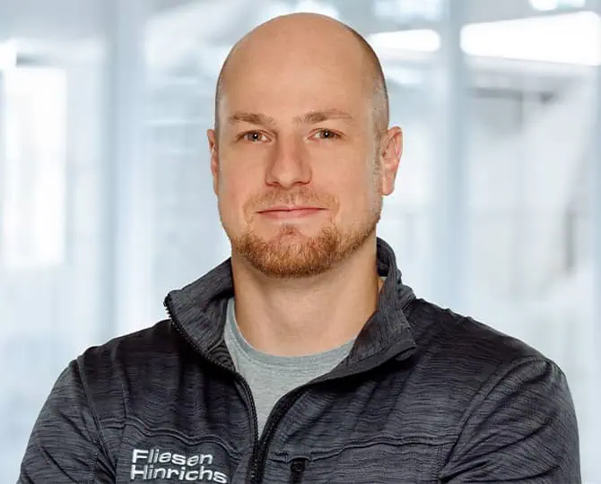 Stephan Hinrichs, Inhaber von Fliesen Hinrichs